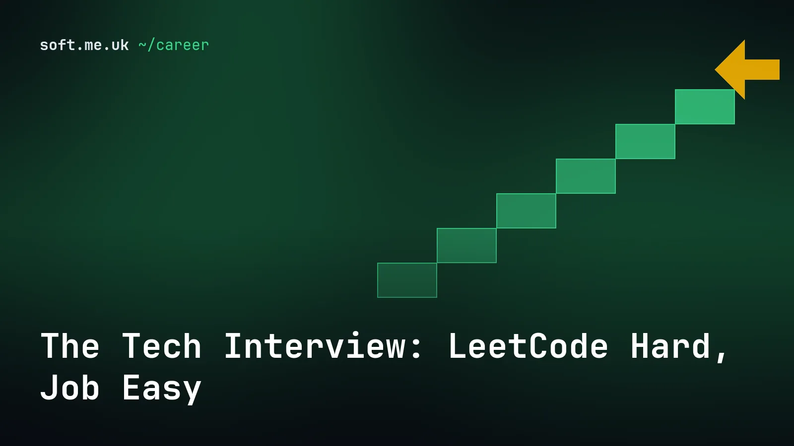 The Tech Interview: LeetCode Hard, Job Easy