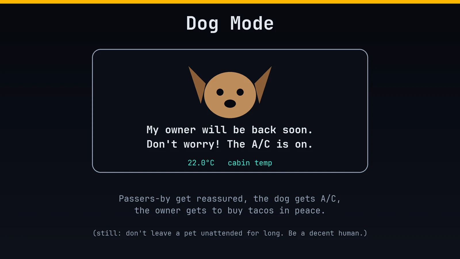 Dog Mode